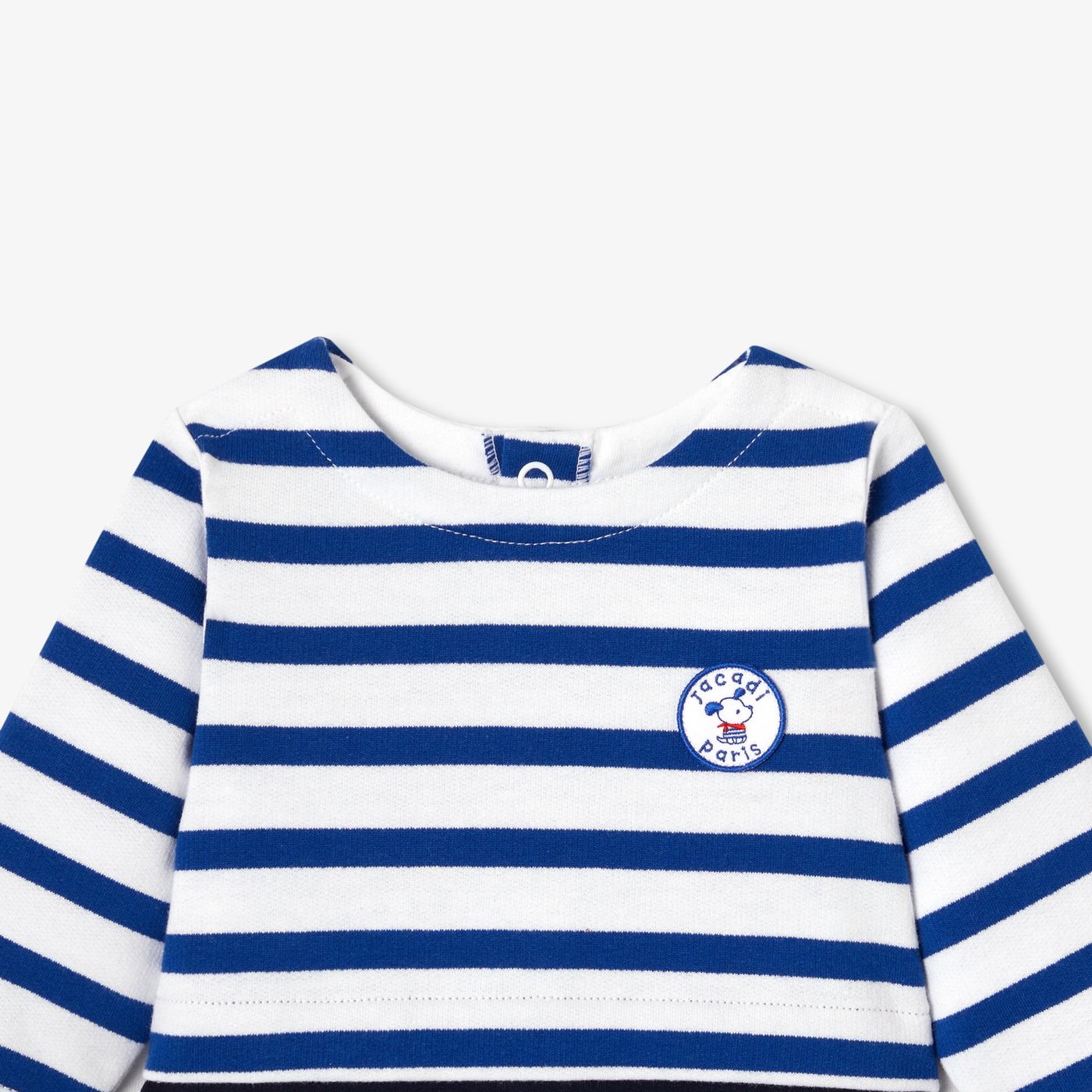 Baby boy sweatshirt pyjamas - Navy Blue/Multicolour