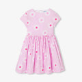 Girls' poplin dress
