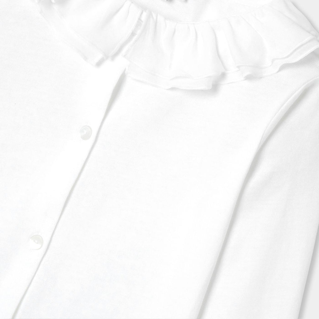 Girl poplin blouse - Jacadi White