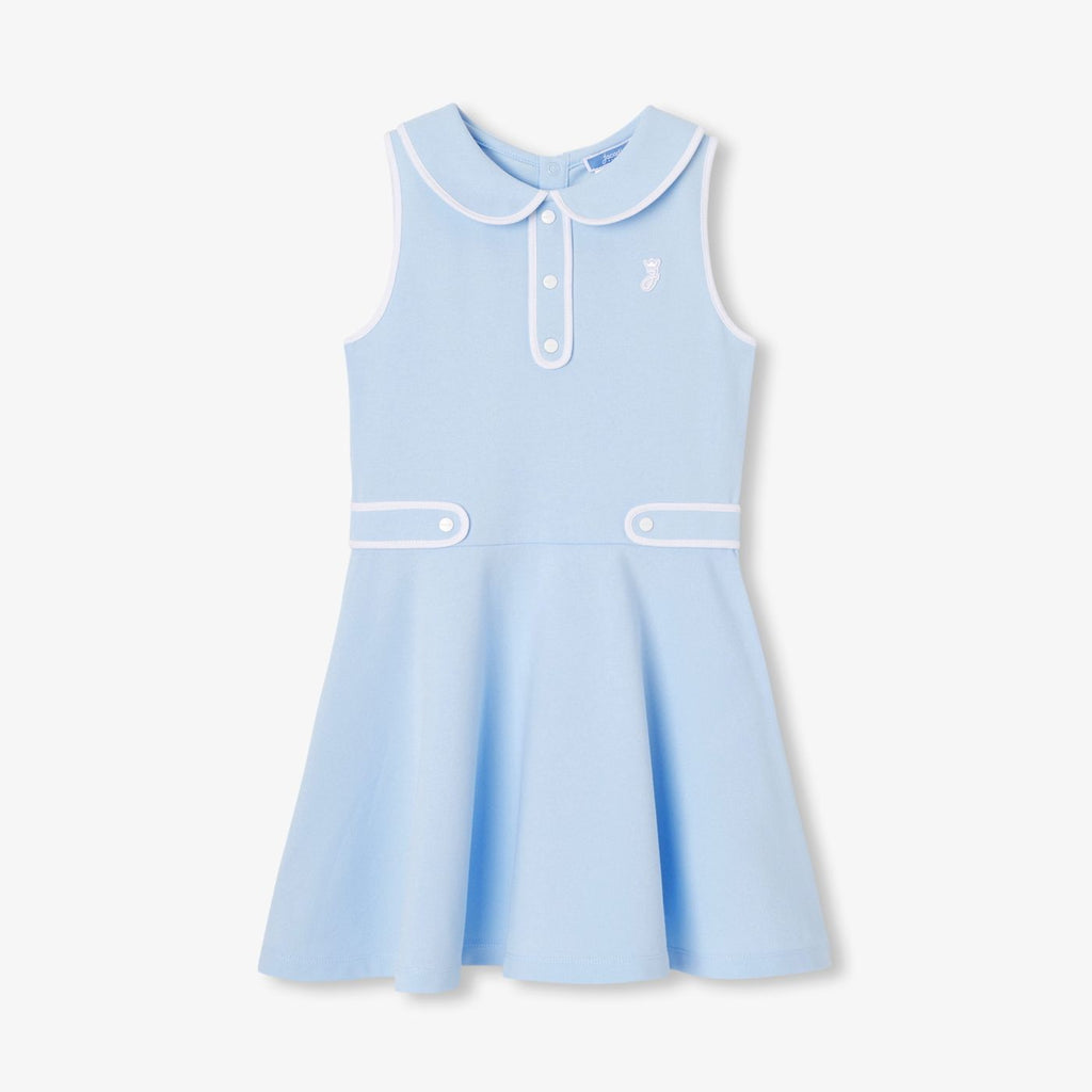 Girl tennis-style dress - Cloud