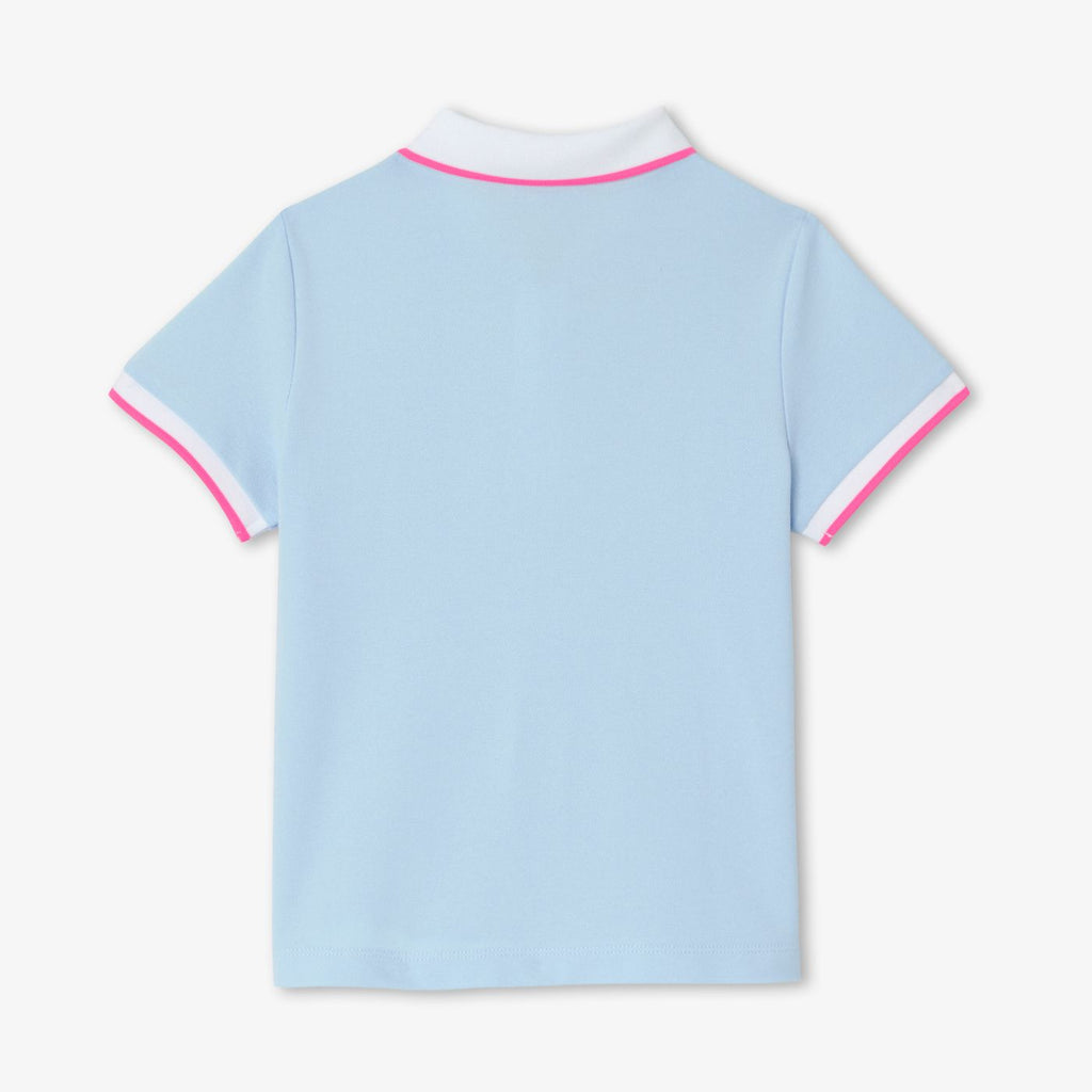 Girls' short-sleeved polo shirt shirt