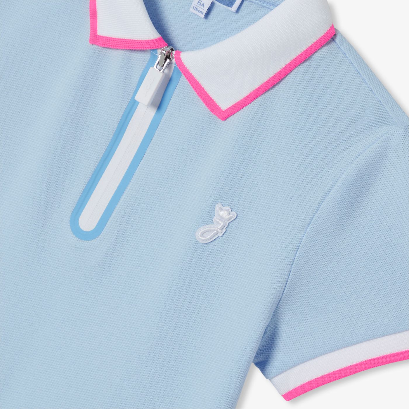 Girls' short-sleeved polo shirt shirt
