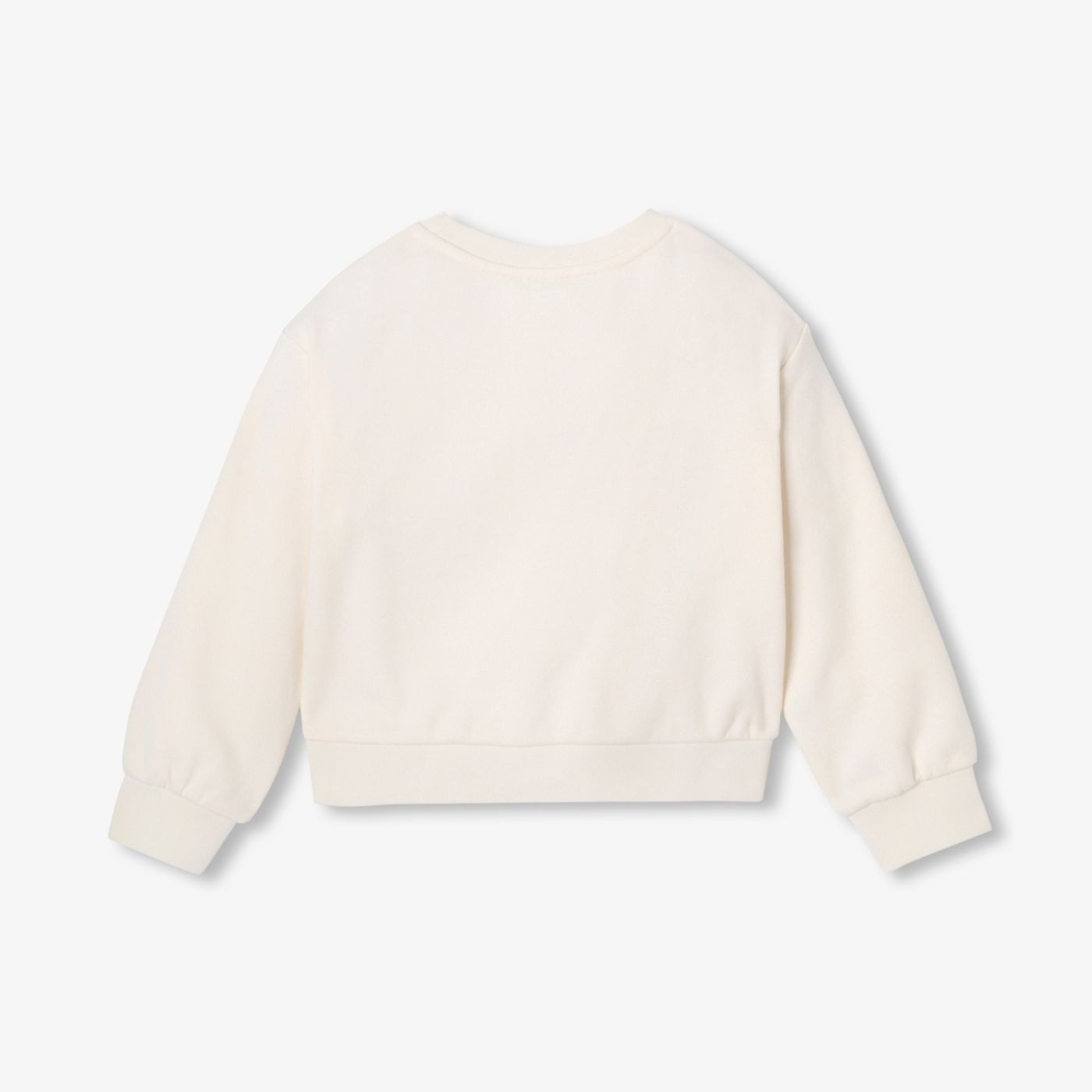 Girl fleece sweatshirt