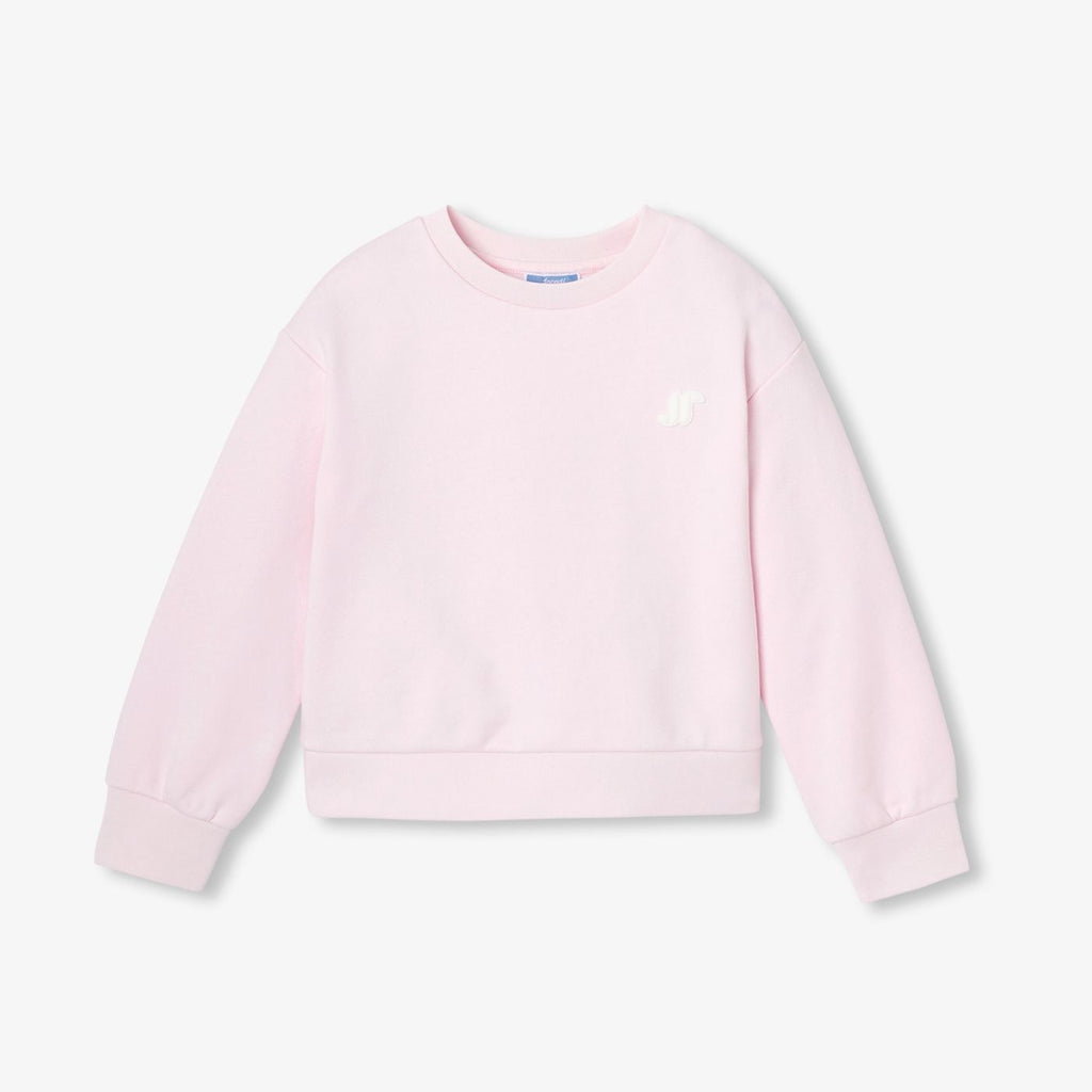 Girl sweatshirt top - Powder Pink Jacadi