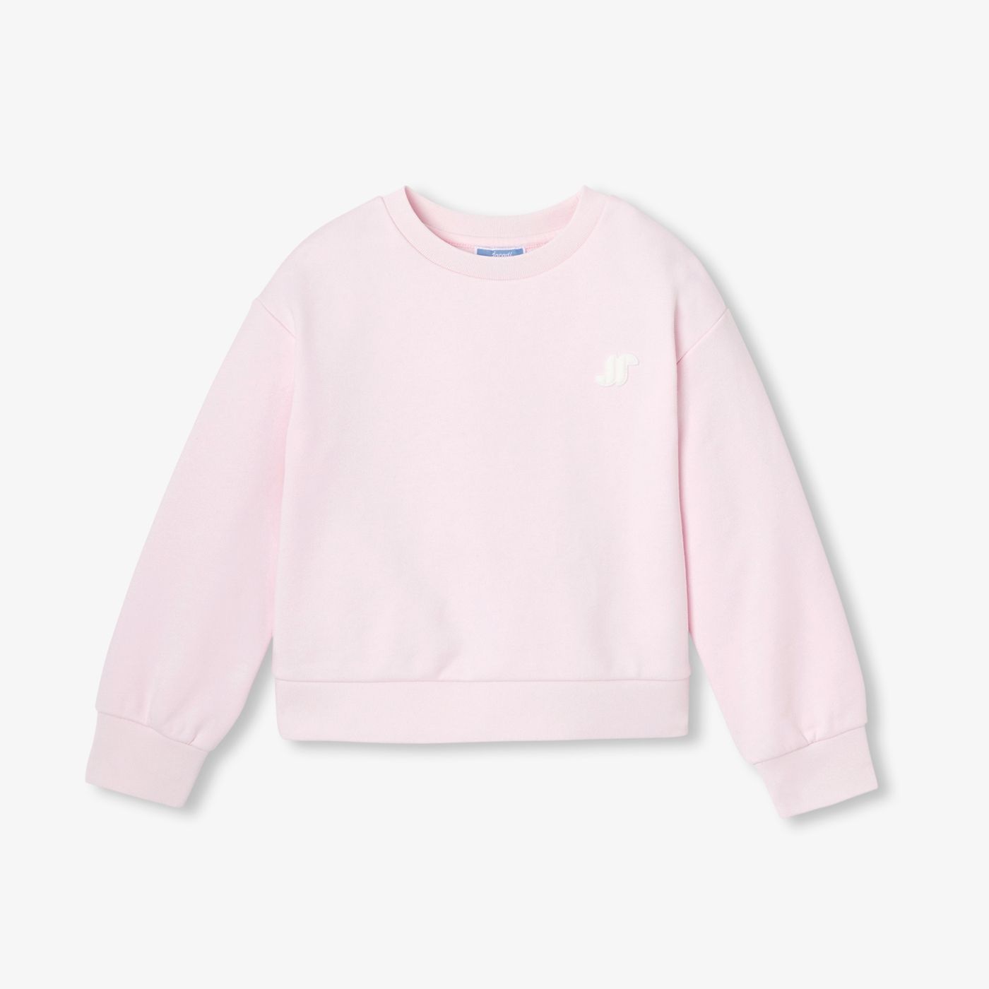Girl sweatshirt top - Powder Pink Jacadi