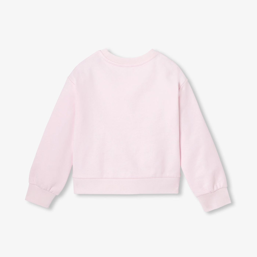 Girl sweatshirt top - Powder Pink Jacadi