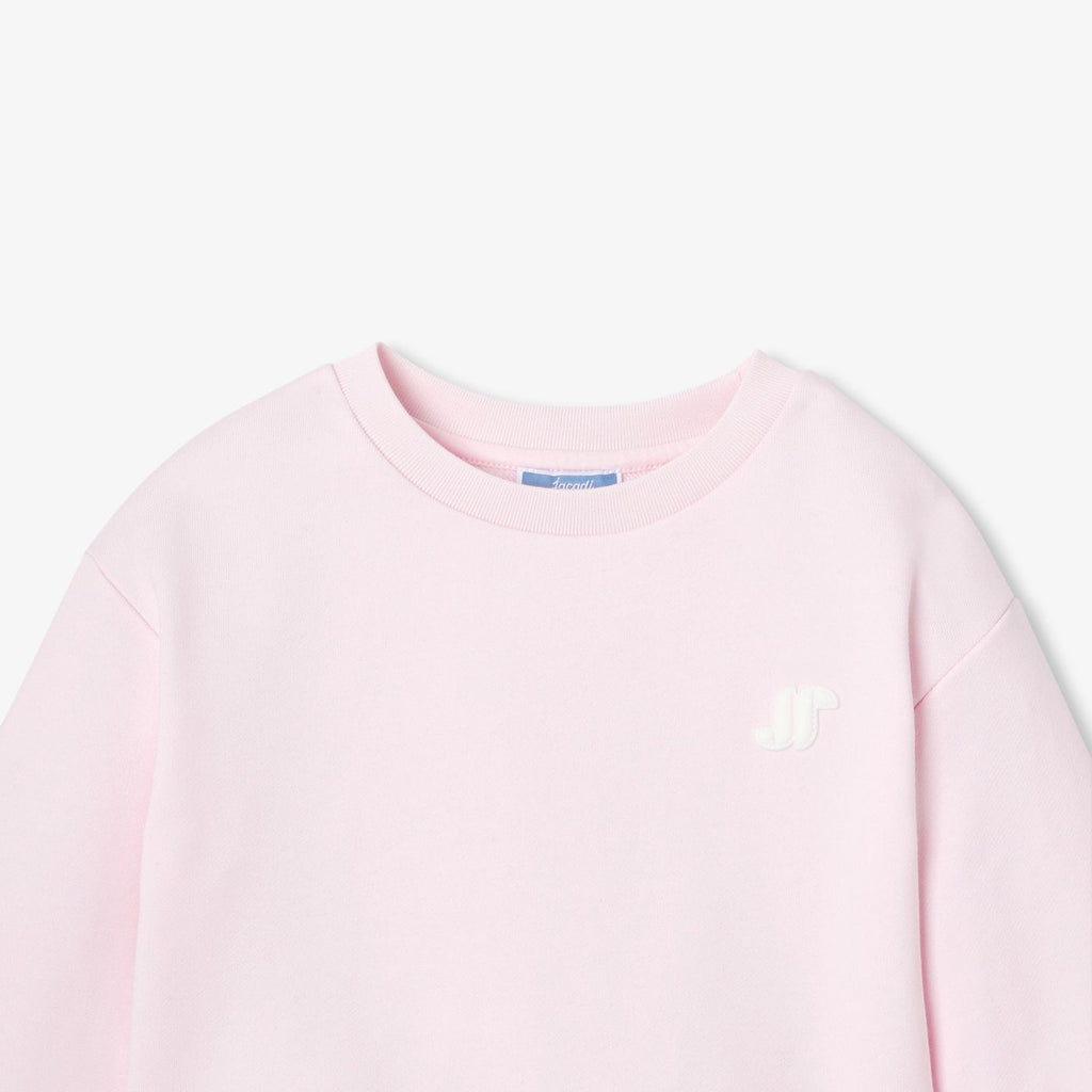 Girl sweatshirt top - Powder Pink Jacadi