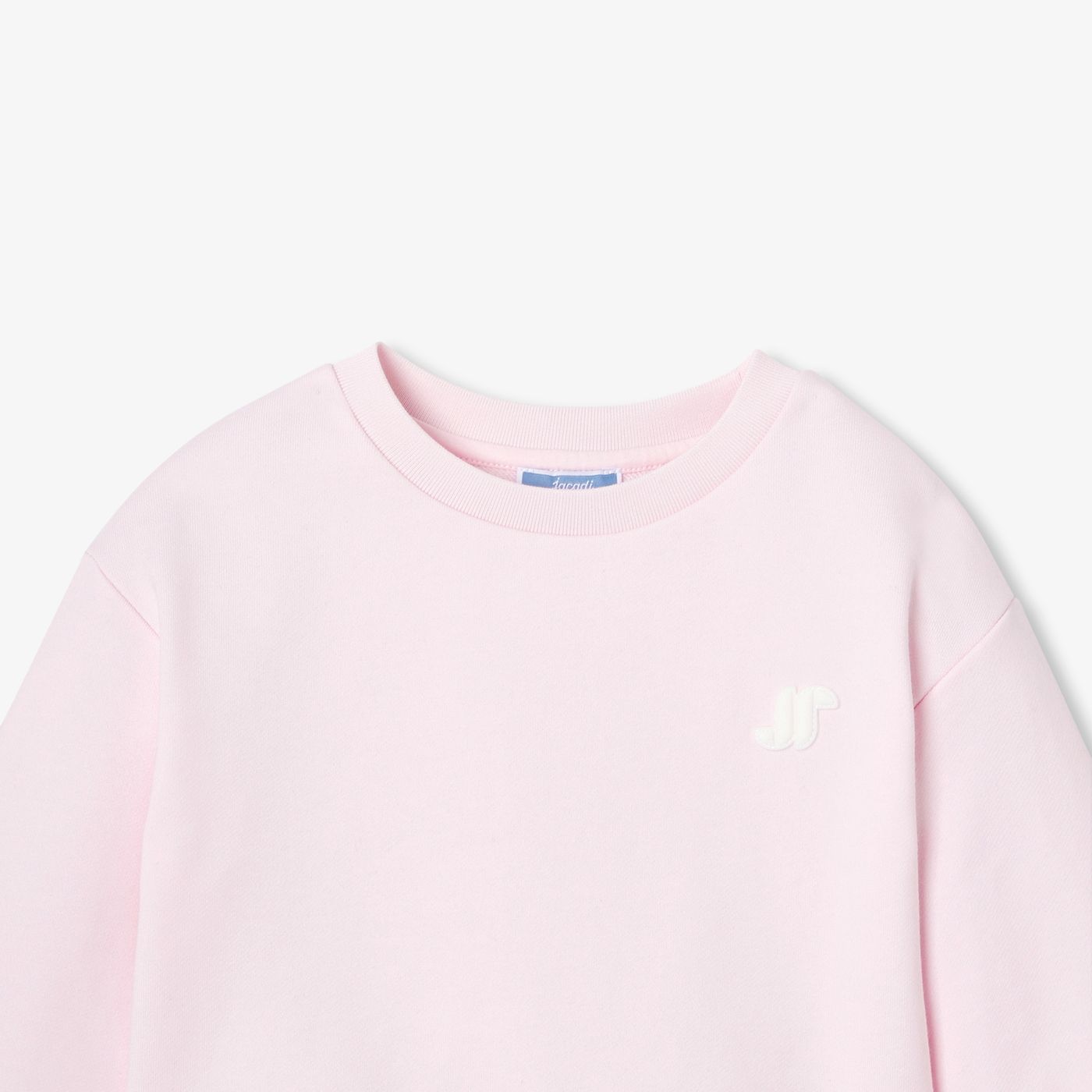 Girl sweatshirt top - Powder Pink Jacadi
