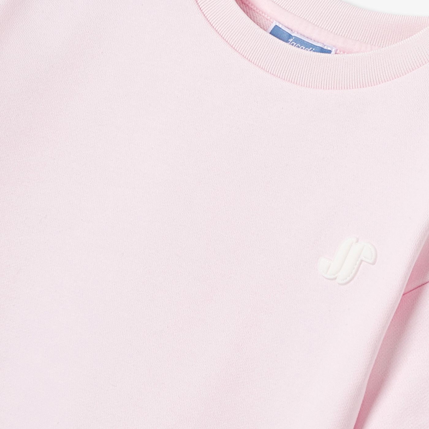Girl sweatshirt top - Powder Pink Jacadi