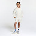 Girl sweatshirt shorts - Rope Beige