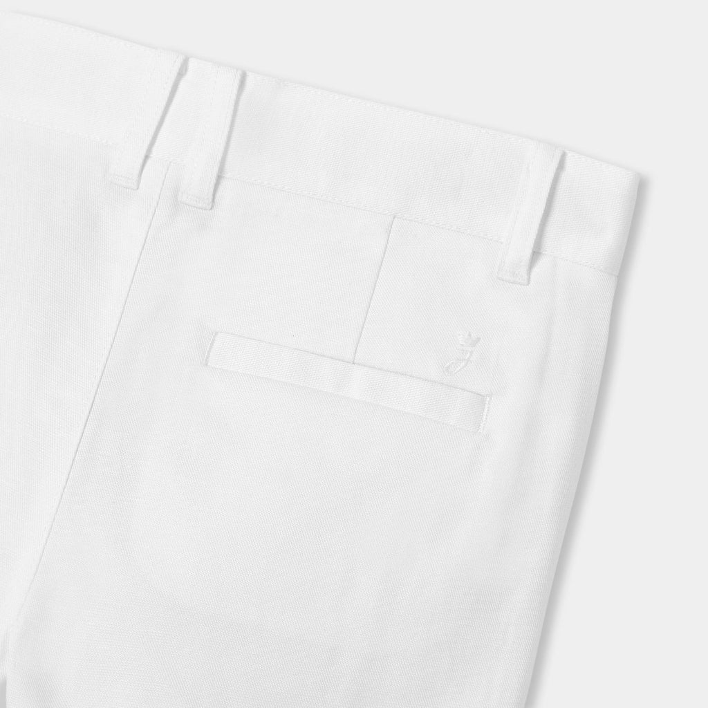 Bermuda Shorts Shorts shorts Shorts in Cotton E Linen Boy - Jacadi White