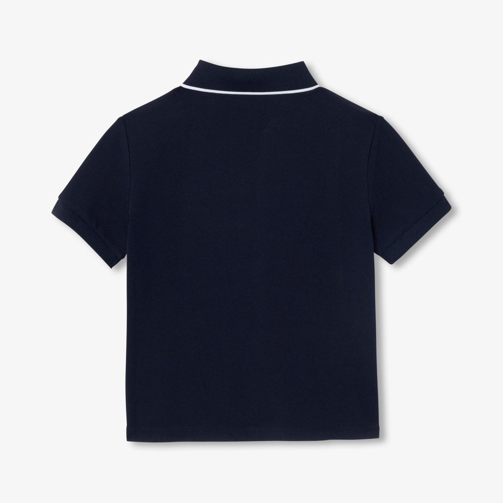 Boy ceremony polo shirt - Navy Blue