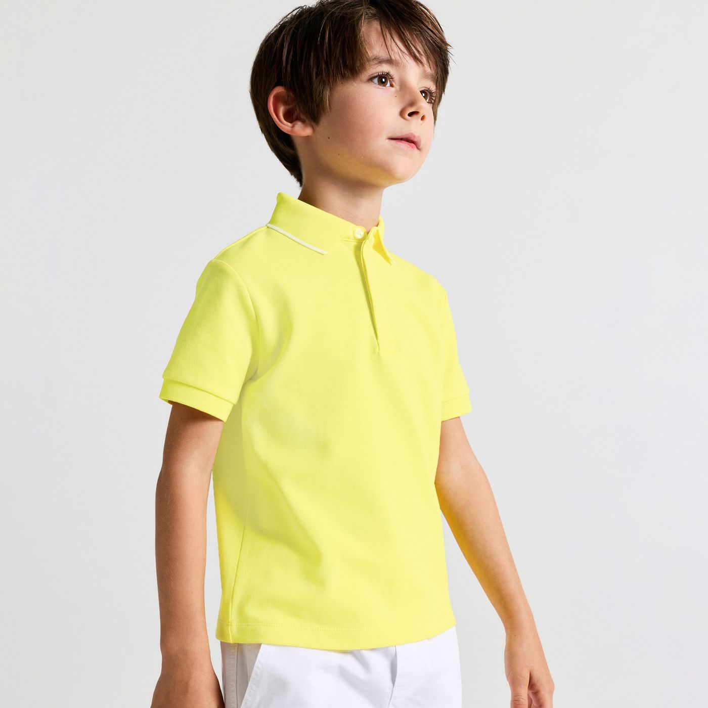 Ceremony Polo shirt Shirt Boy - Giallo Sole