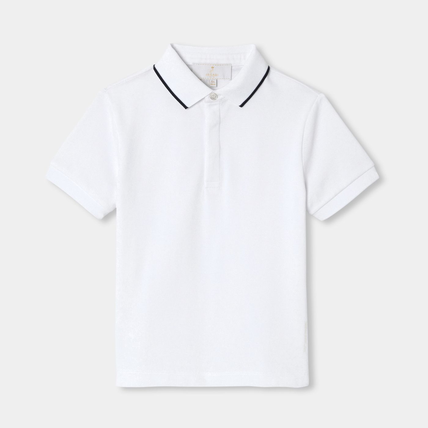 Boy ceremony polo shirt - White