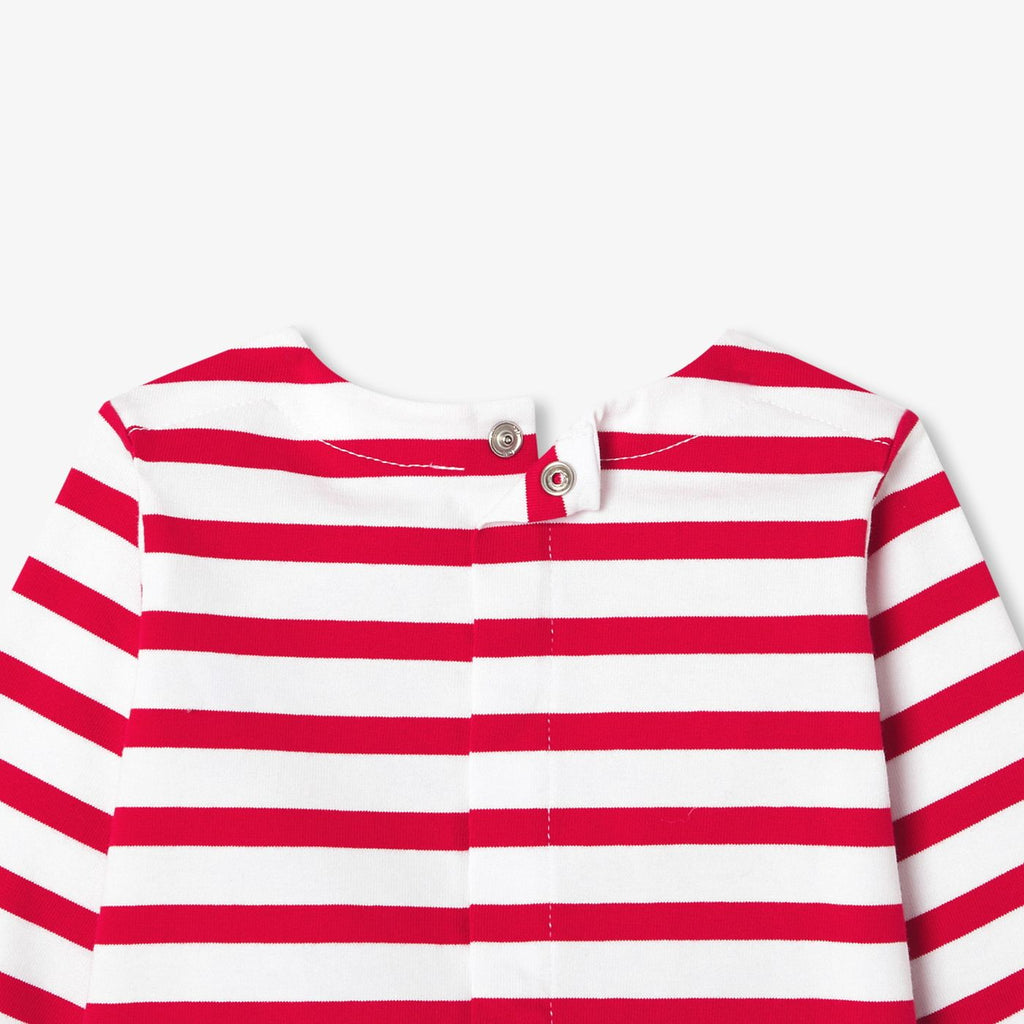 Outfit Set in Cotton Baby Girl - White/Multicolour