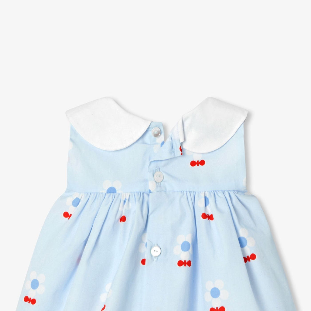 Baby girl floral poplin dress