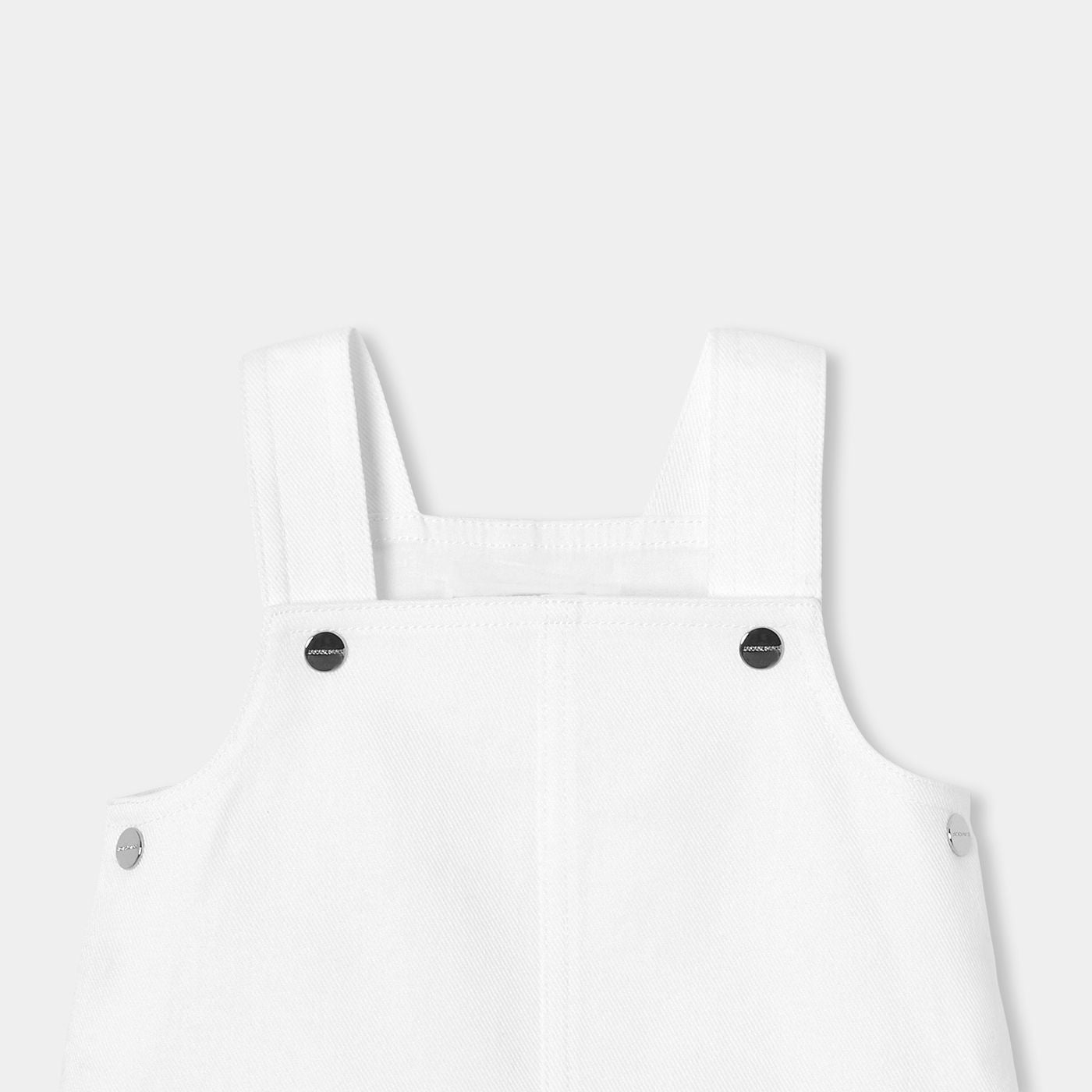 Baby girl twill shirt dress - Jacadi White