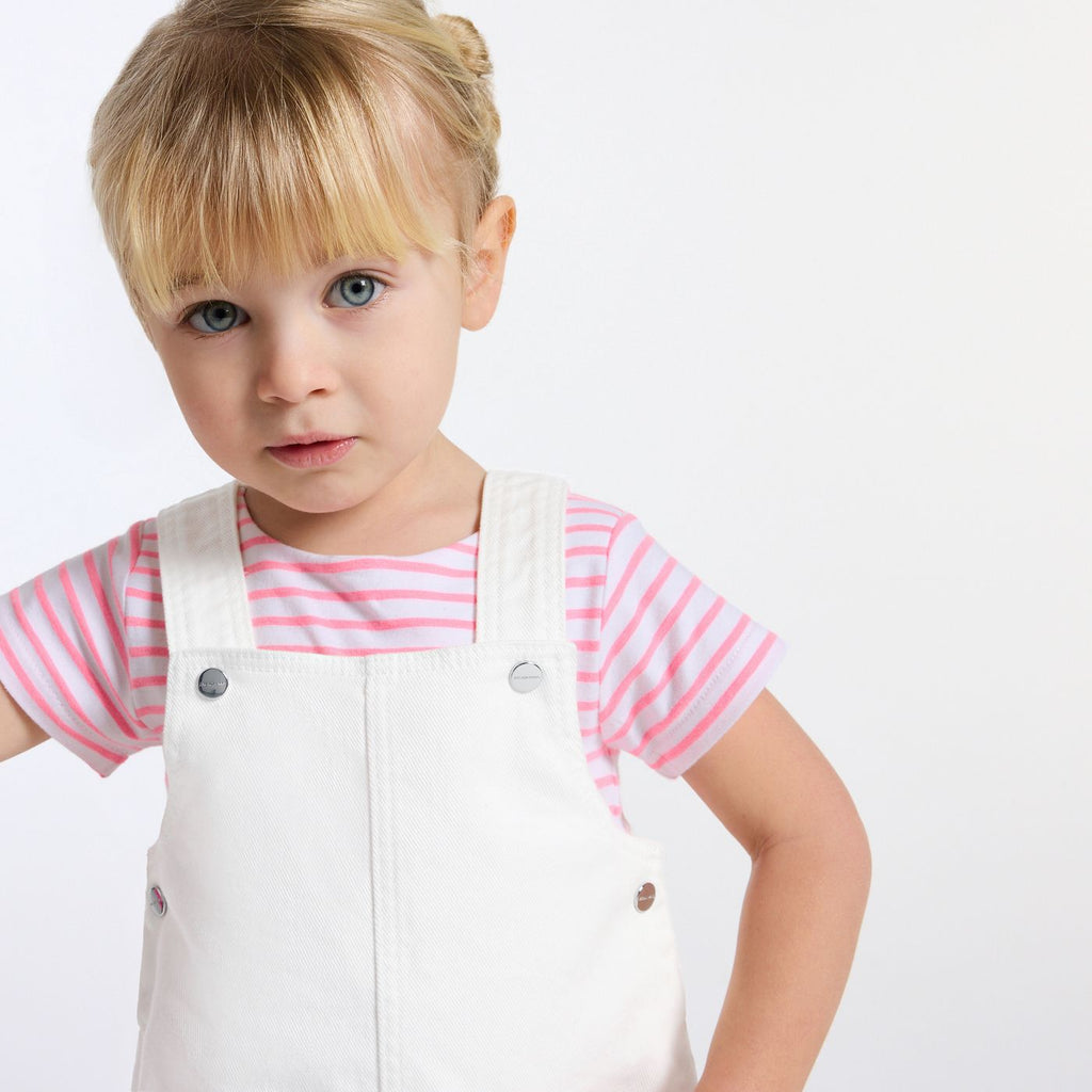 Baby girl twill shirt dress - Jacadi White