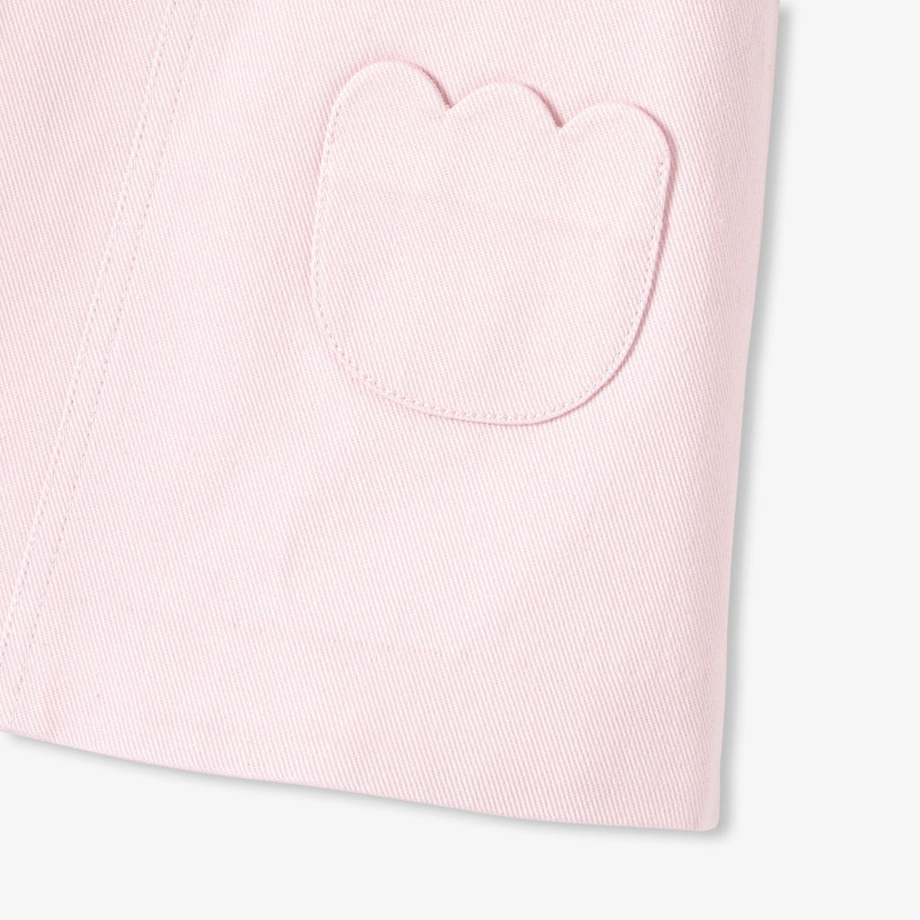 Dress Shirt in Twill Baby Girl - Jacadi Powder Pink