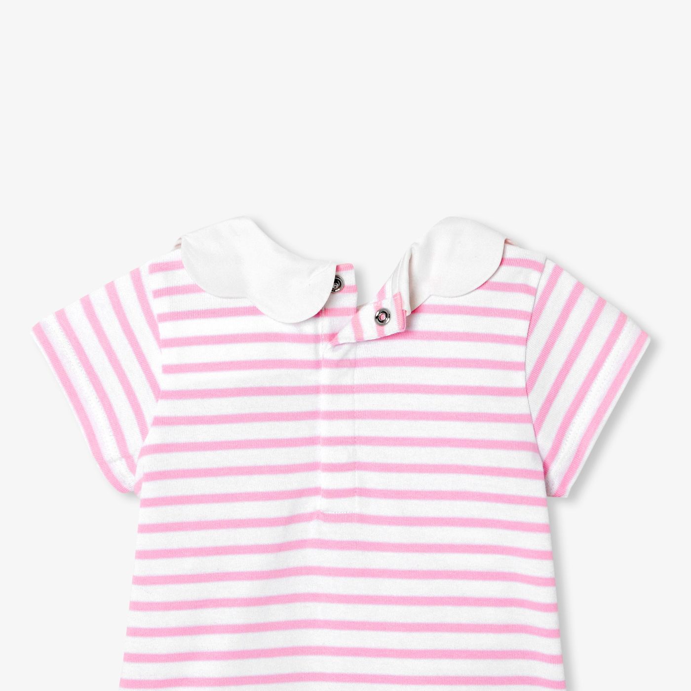 Baby girl cotton sailor top