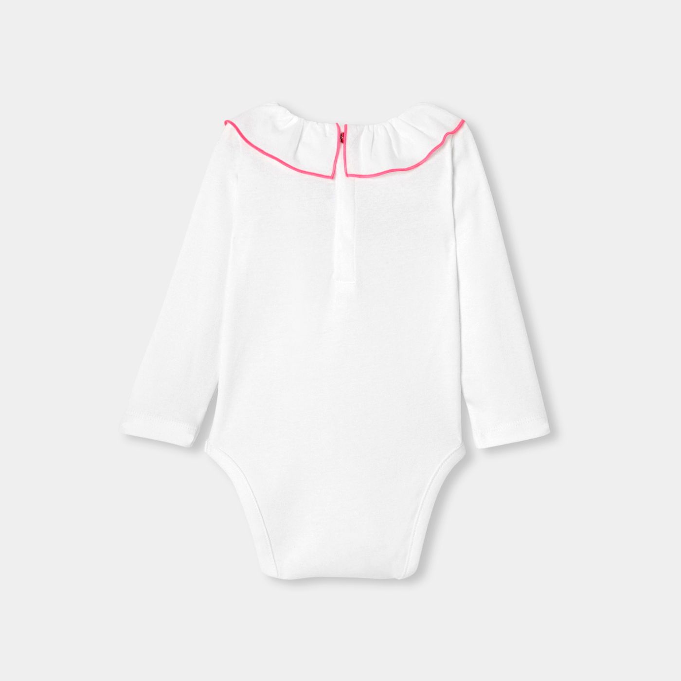 Bodysuit in Cotton Baby Girl - Jacadi White