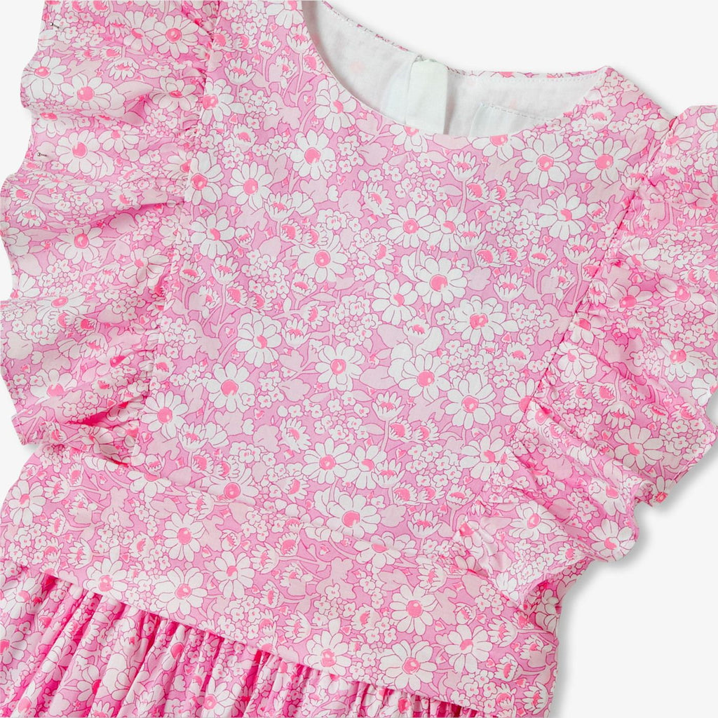 Girls' Liberty fabric formal dress