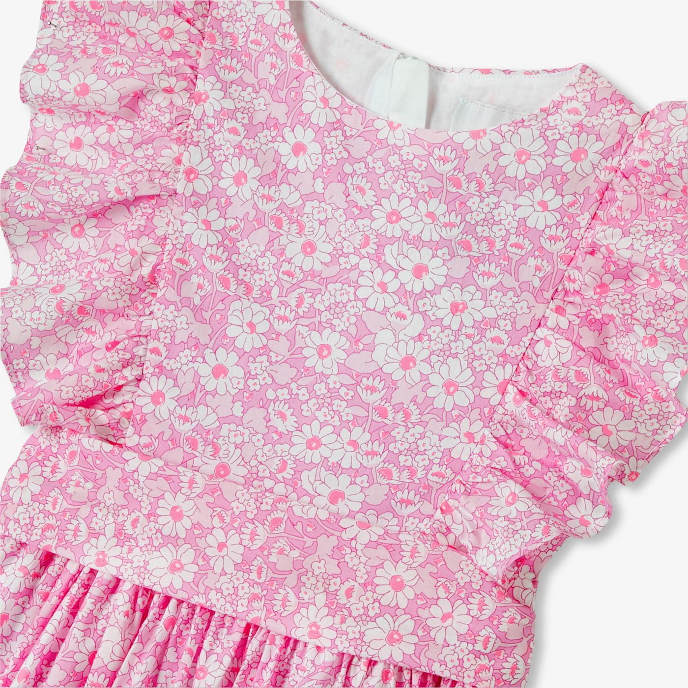 Girls' Liberty fabric formal dress