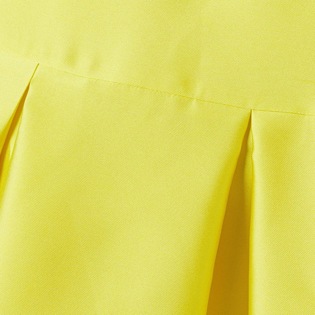 Ceremony Dress in Mikado Satin Girl - Sun Yellow