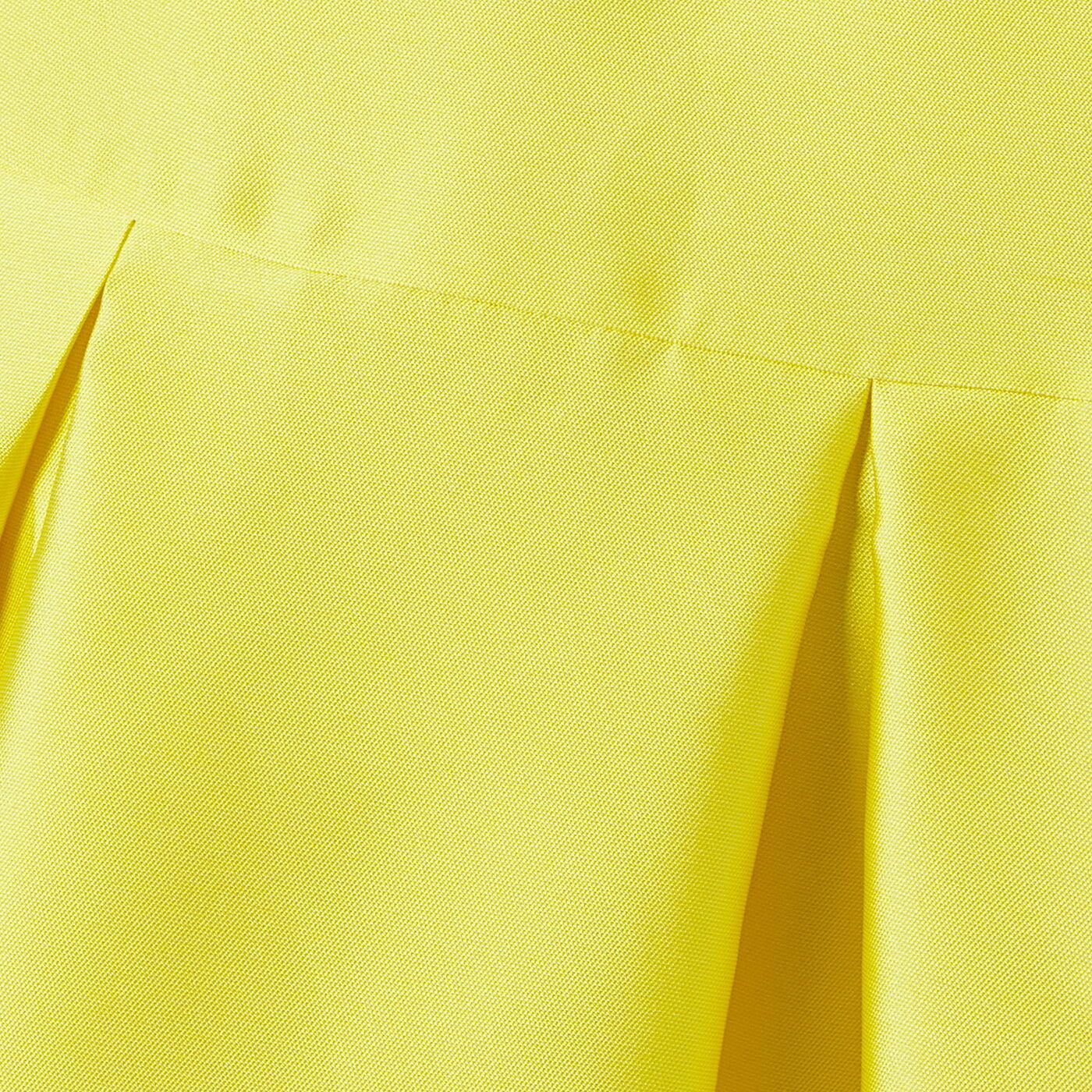 Ceremony Dress in Mikado Satin Girl - Sun Yellow