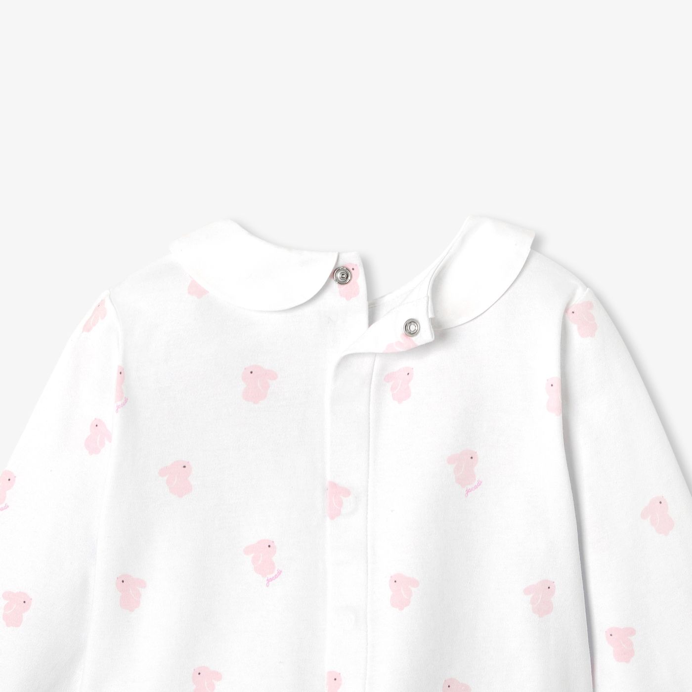 Baby girl interlock cotton pyjamas