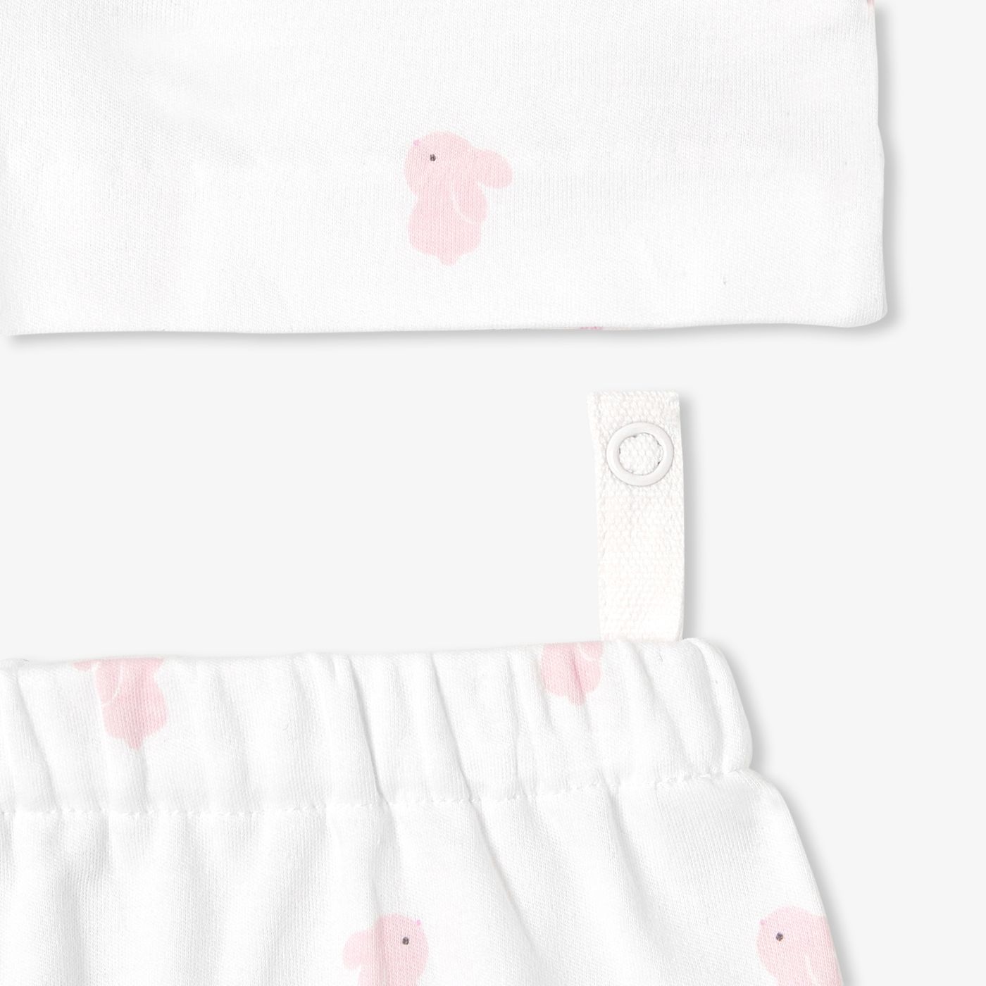 Baby girl interlock cotton pyjamas