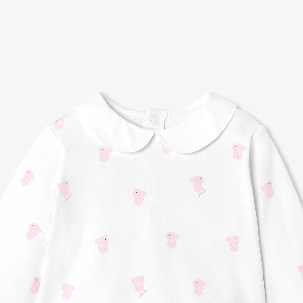 Baby girl interlock cotton pyjamas
