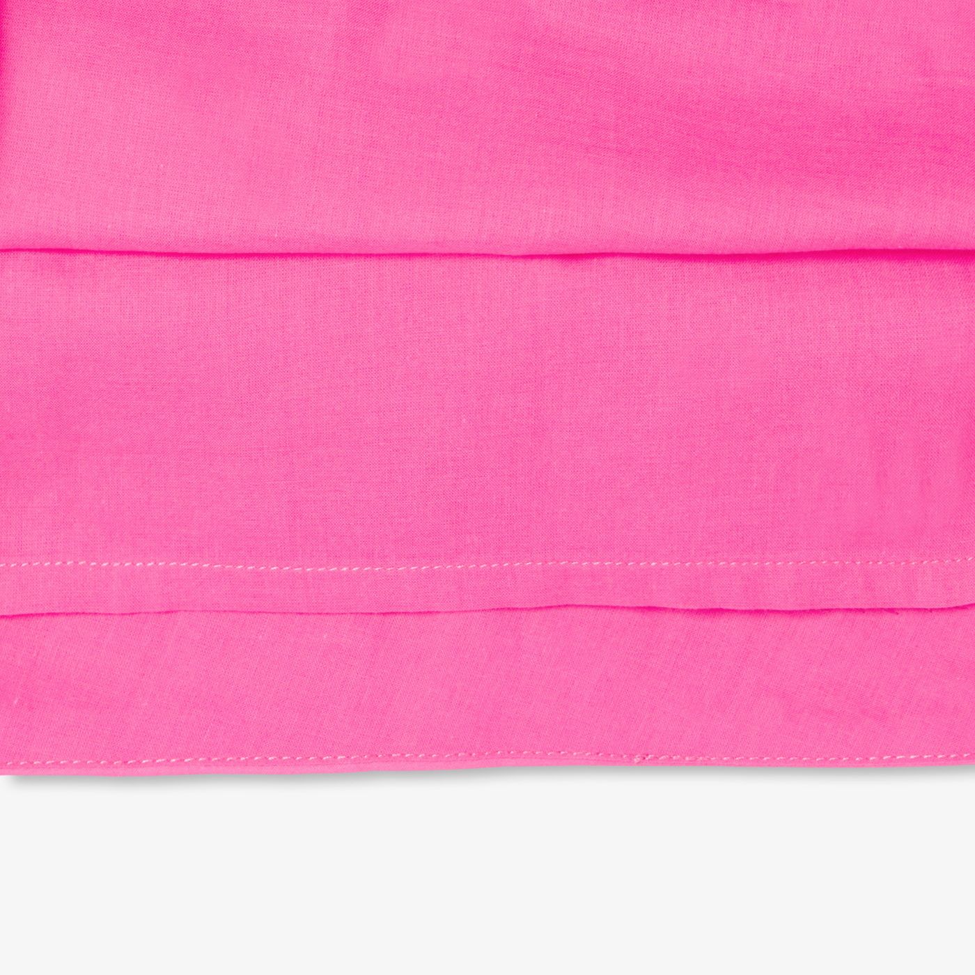 Ceremony Dress in Raso Girl - Light Fuchsia