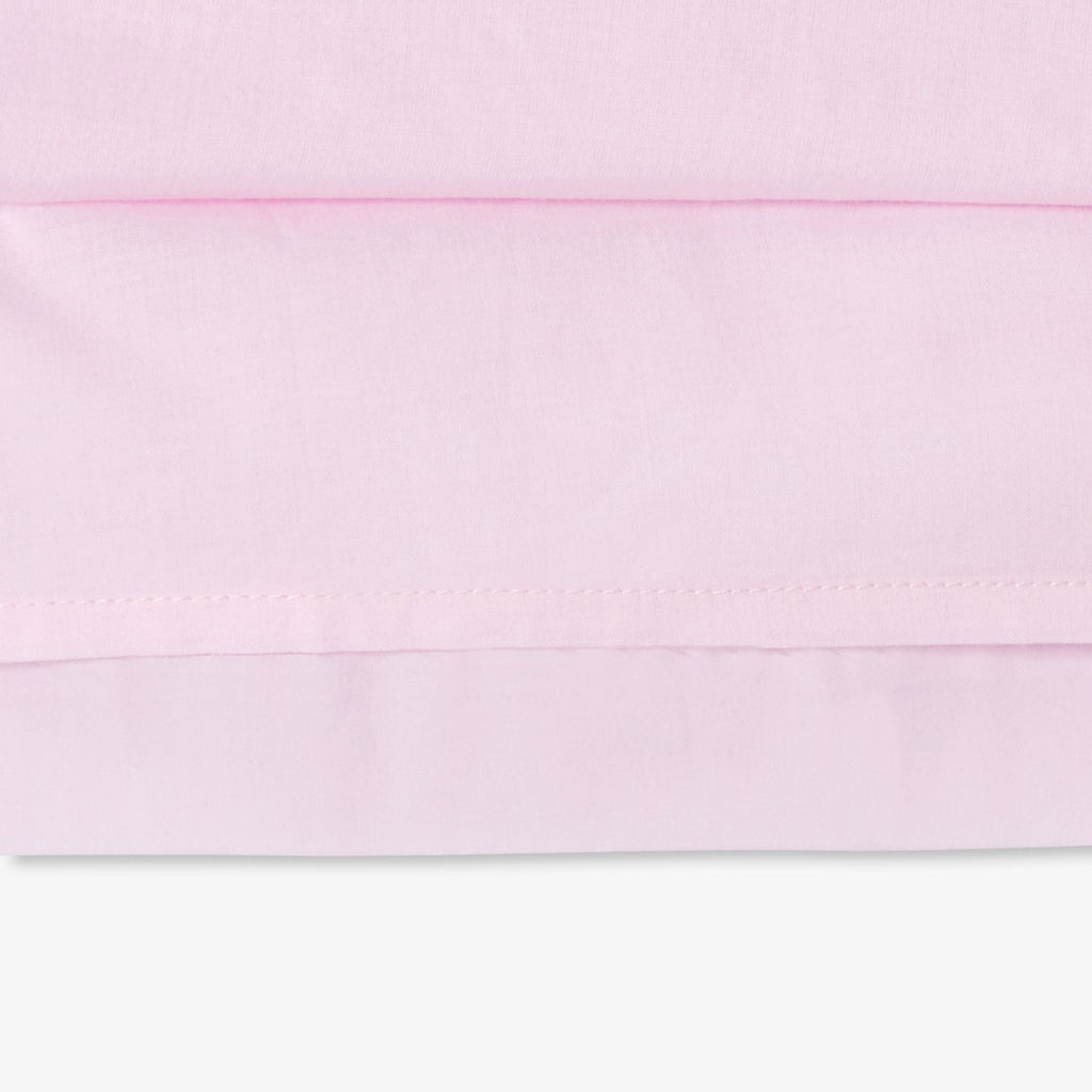 Girl open-back poplin dress - Jacadi Pink