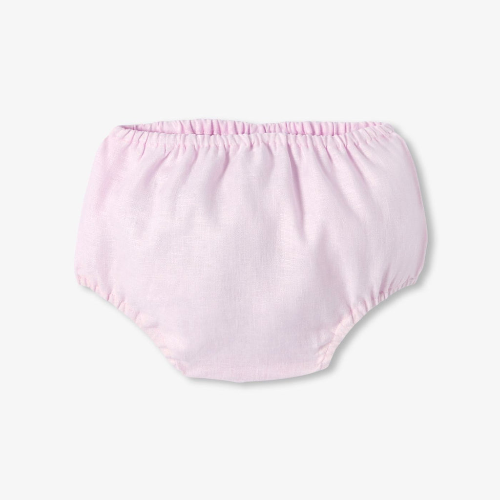 Baby girl linen dress - Jacadi Pale Pink