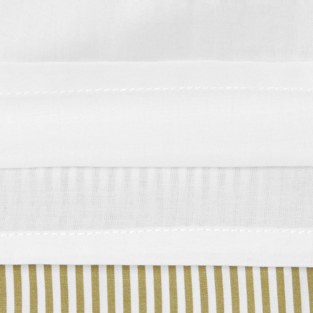 Baby girl dress in striped poplin