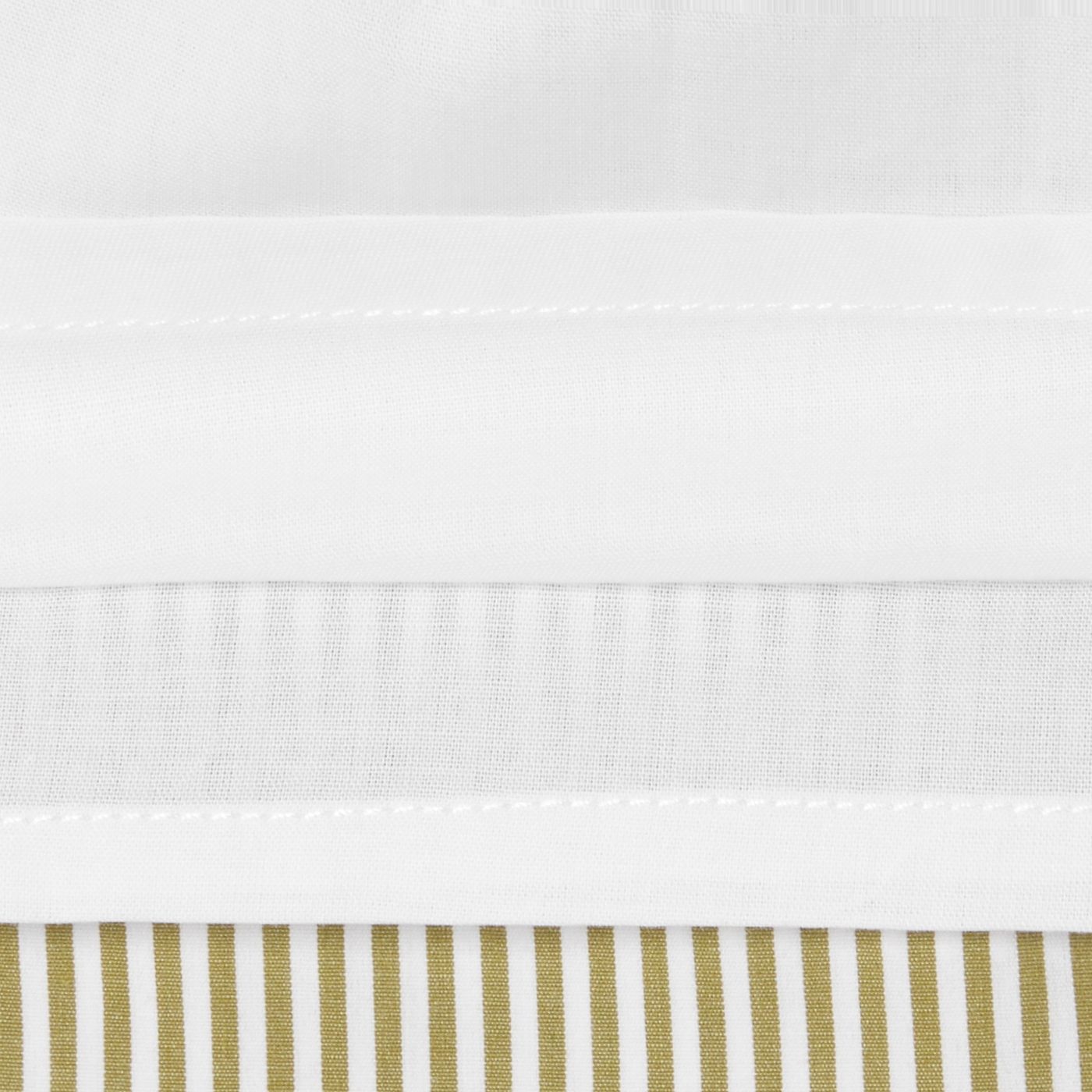 Baby girl dress in striped poplin