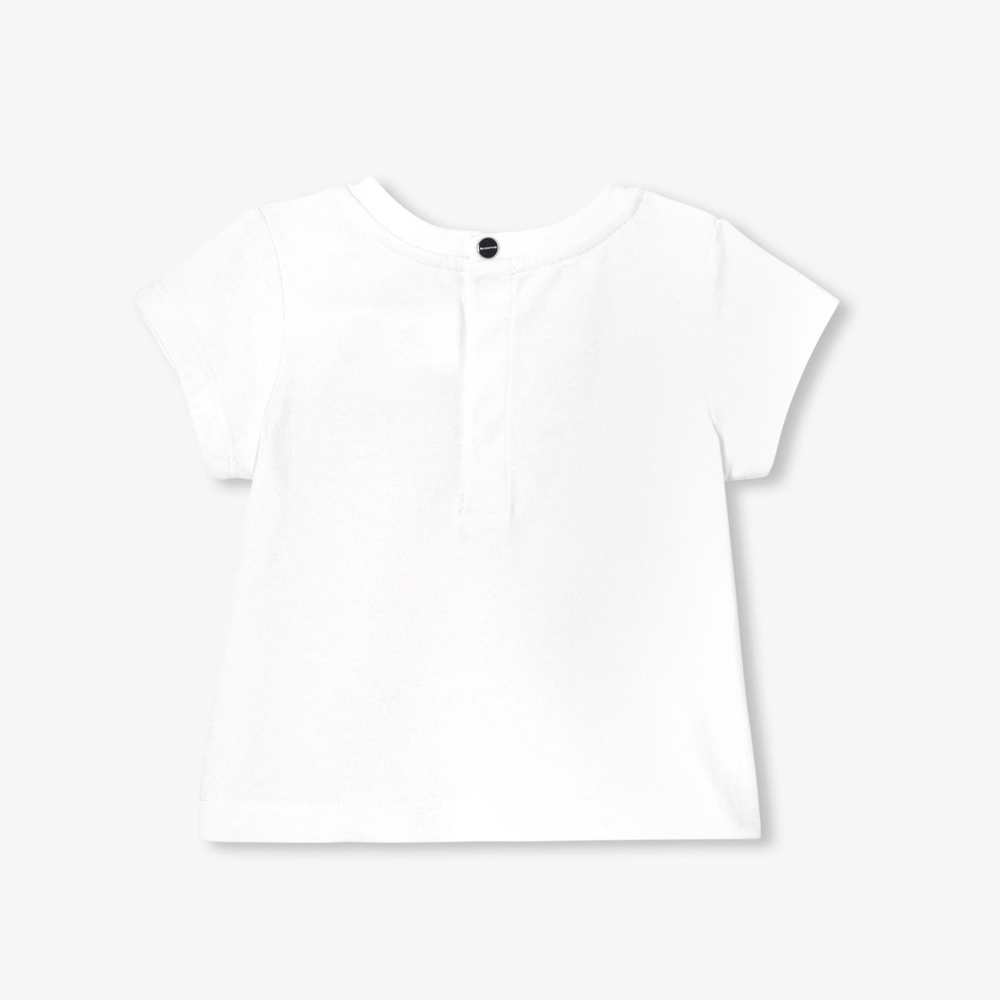 Cotton T-shirt Baby Girl - Jacadi White