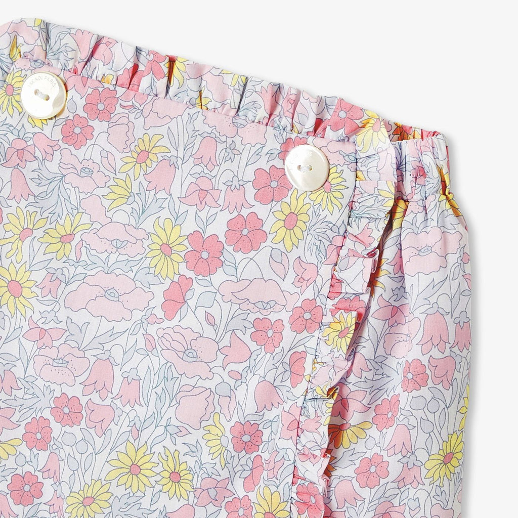 Girl Liberty fabric culottes - Multicolour