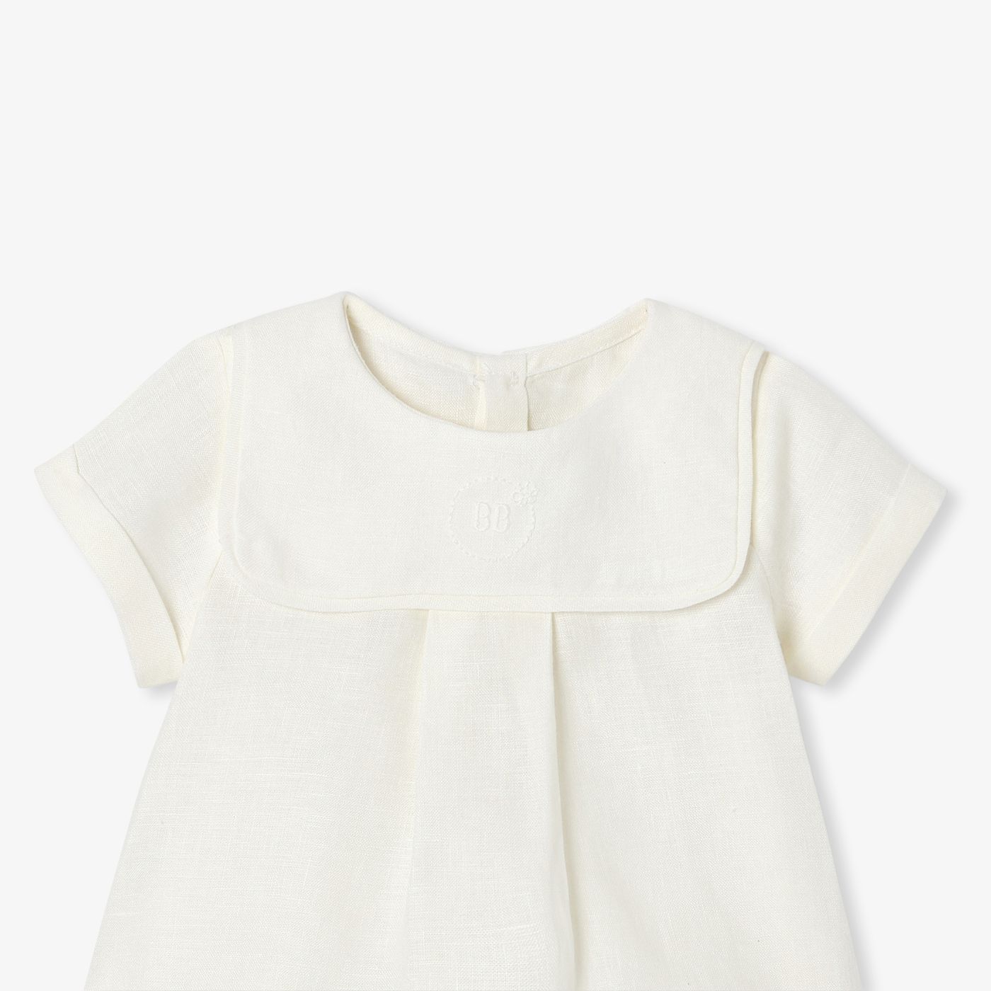 Outfit Set in Linen Baby Boy - Jacadi Sweet White