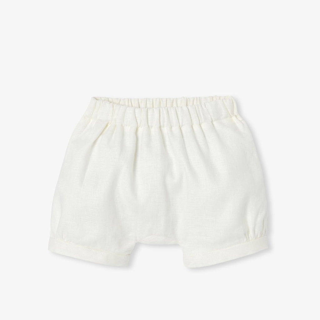 Outfit Set in Linen Baby Boy - Jacadi Sweet White