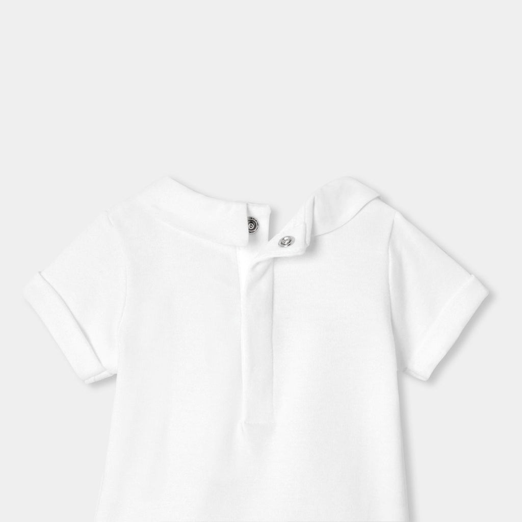 Short-sleeved Bodysuitsuit Baby Boy - Jacadi White