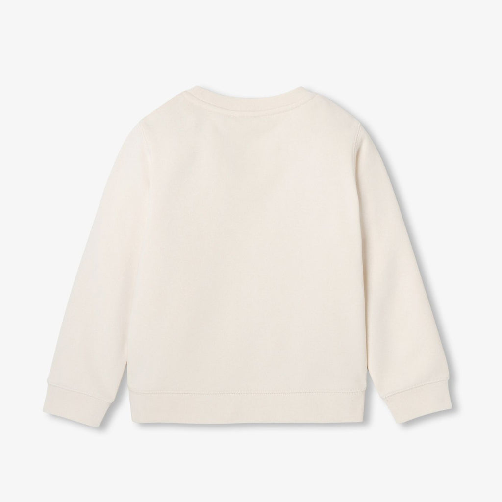 Boy fleece sweatshirt - Rope Beige