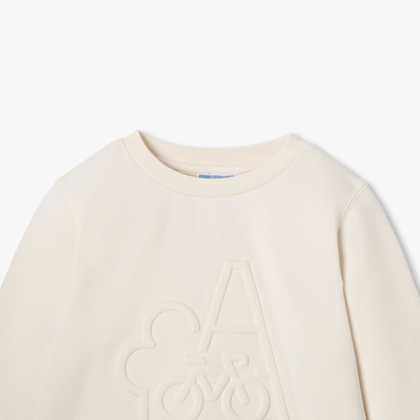 Boy fleece sweatshirt - Rope Beige