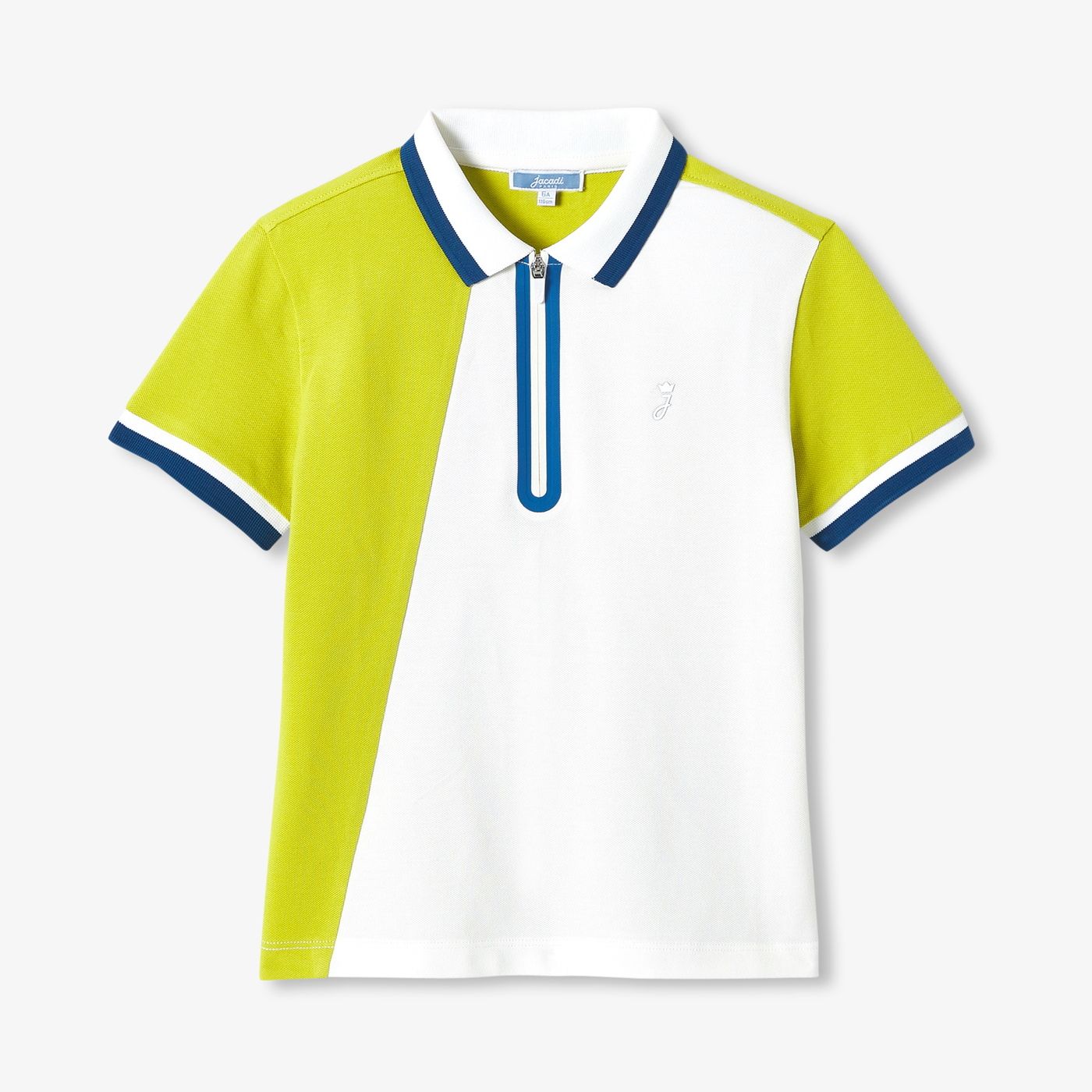 Boys' cotton piqué polo shirt shirt