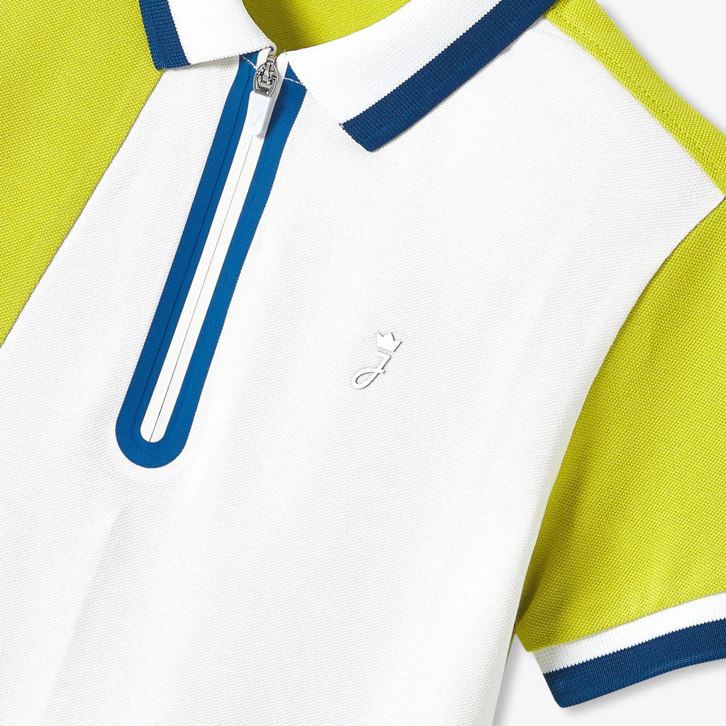 Boys' cotton piqué polo shirt shirt