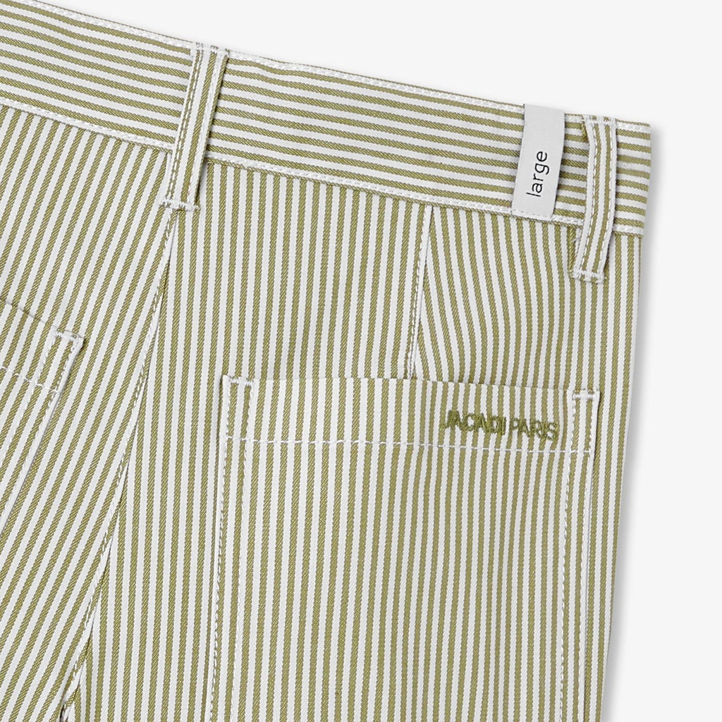 Boys' striped twill Bermuda shorts shorts