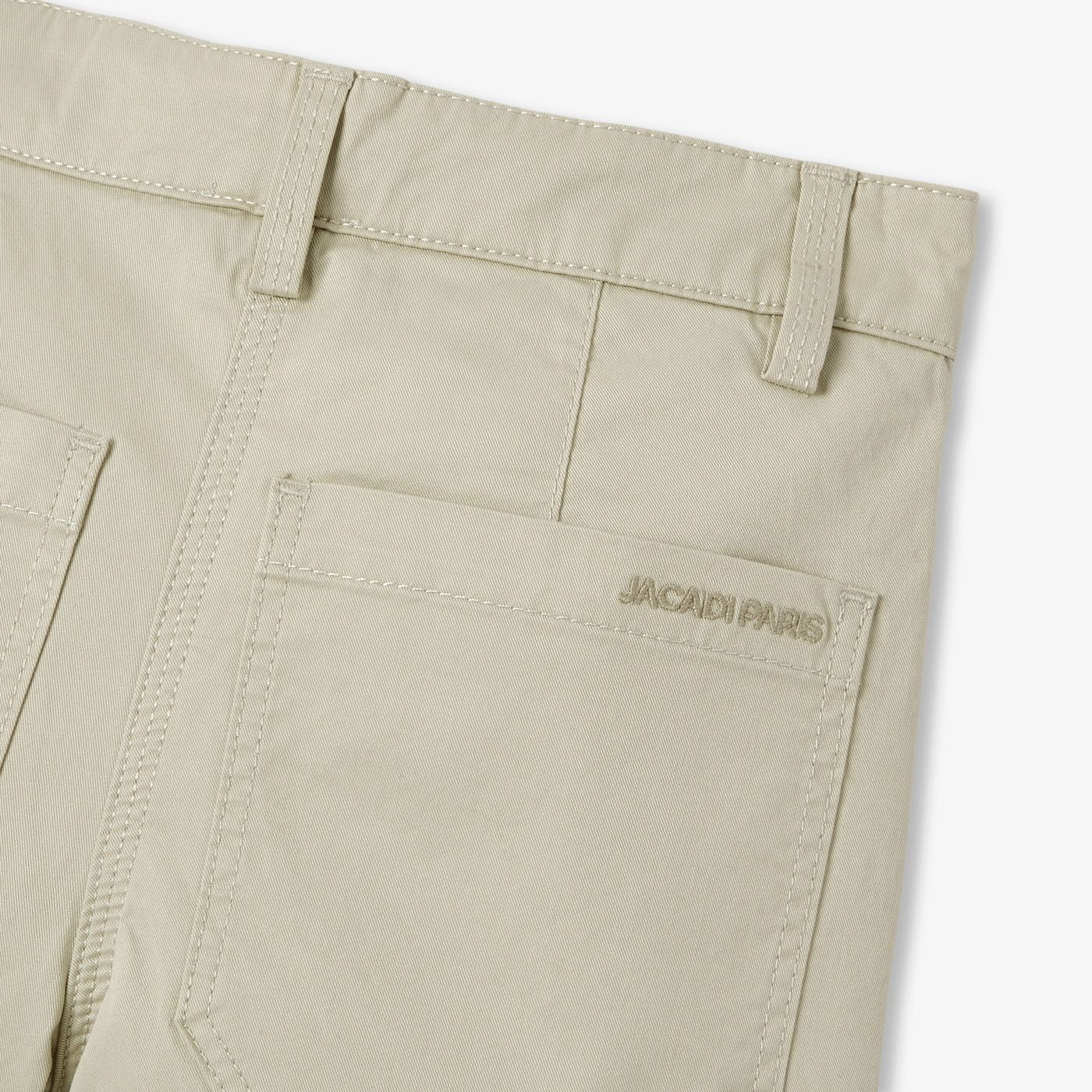 Boy lightweight twill Bermuda shorts