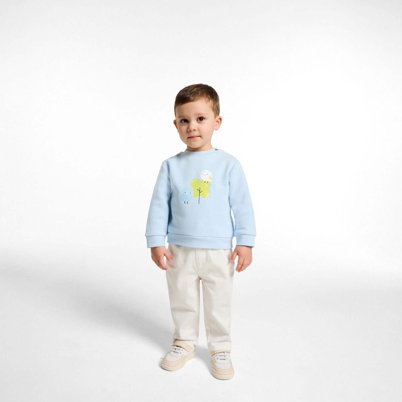 Baby boy sweatshirt - Cloud
