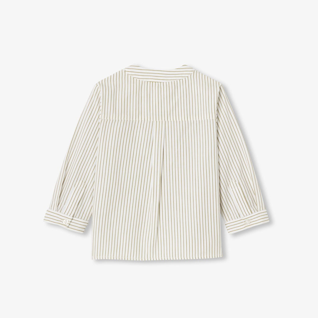 Baby boy striped cotton shirt